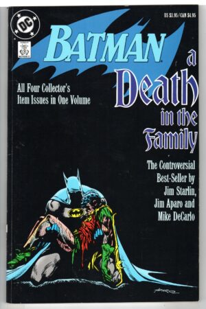 BATMAN A DEATH IN THE FAMILY (Graphic Novel, All 4 issues 1989)-scan