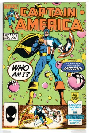 CAPTAIN AMERICA #307 (1968 1st Series) - 1st App Madcap-scan