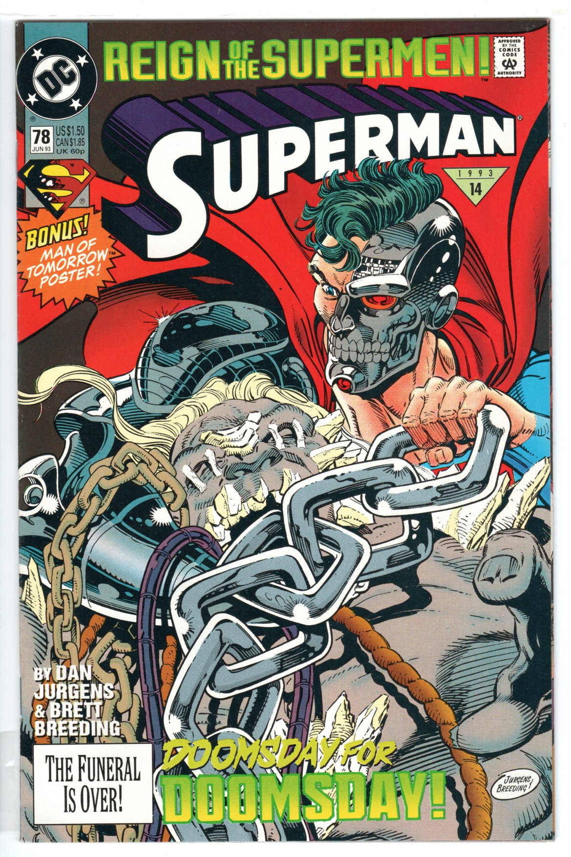 SUPERMAN 78 (1987 2nd Series) DIRECT EDITION