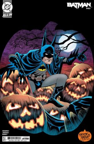 BATMAN #153 CVR D KELLEY JONES TRICK OR TREAT CARD STOCK VAR - 1st app. of Commander Star - In Store 10/02/24