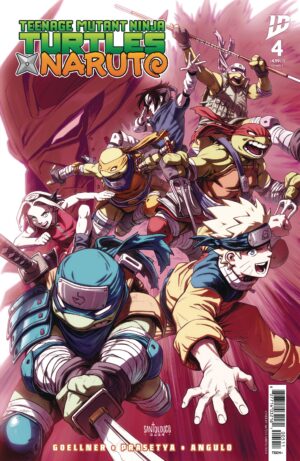 TEENAGE MUTANT NINJA TURTLES X NATURO #4 VARIANT C (SANTOLOUCO) - In Store 06/04/25