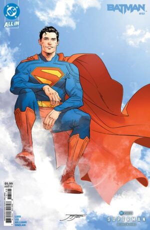 BATMAN #161 CVR J JORGE JIMENEZ SUPERMAN MOVIE CARD STOCK VAR - In Store 07/23/25