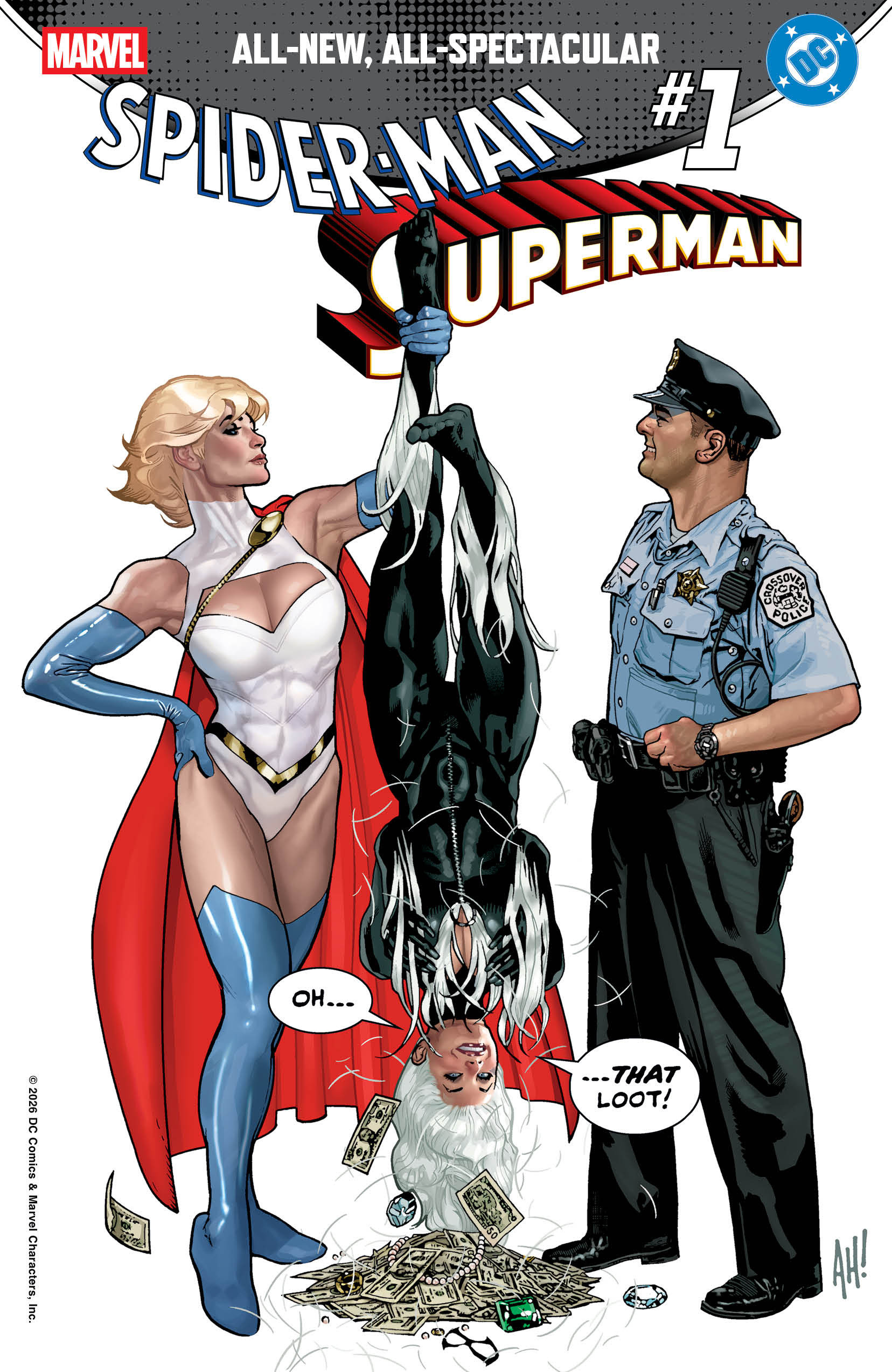 MARVEL/DC: SPIDER-MAN/SUPERMAN #1 ADAM HUGHES VARIANT - In Store 04/22/26 1 MARVEL/DC: SPIDER-MAN/SUPERMAN #1 ADAM HUGHES VARIANT - In Store 04/22/26